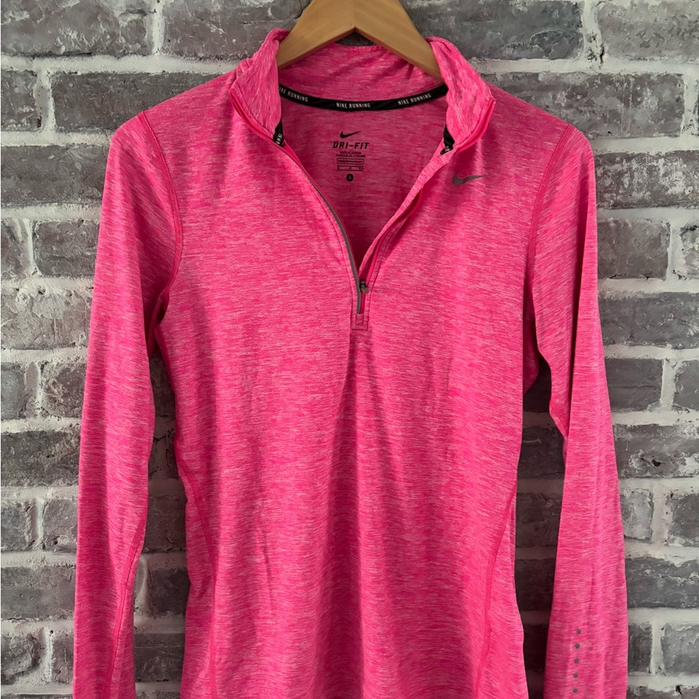Nike Pink Long Sleeve Tee for Effortless Style